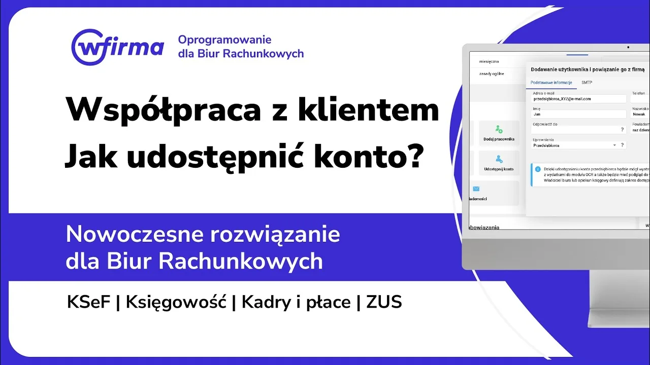 Miniatura filmu: Współpraca biura rachunkowego z klientem